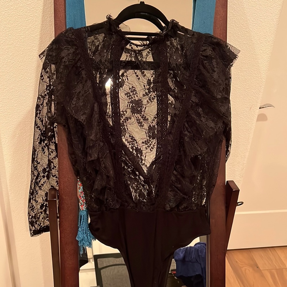 Lacy bodysuit